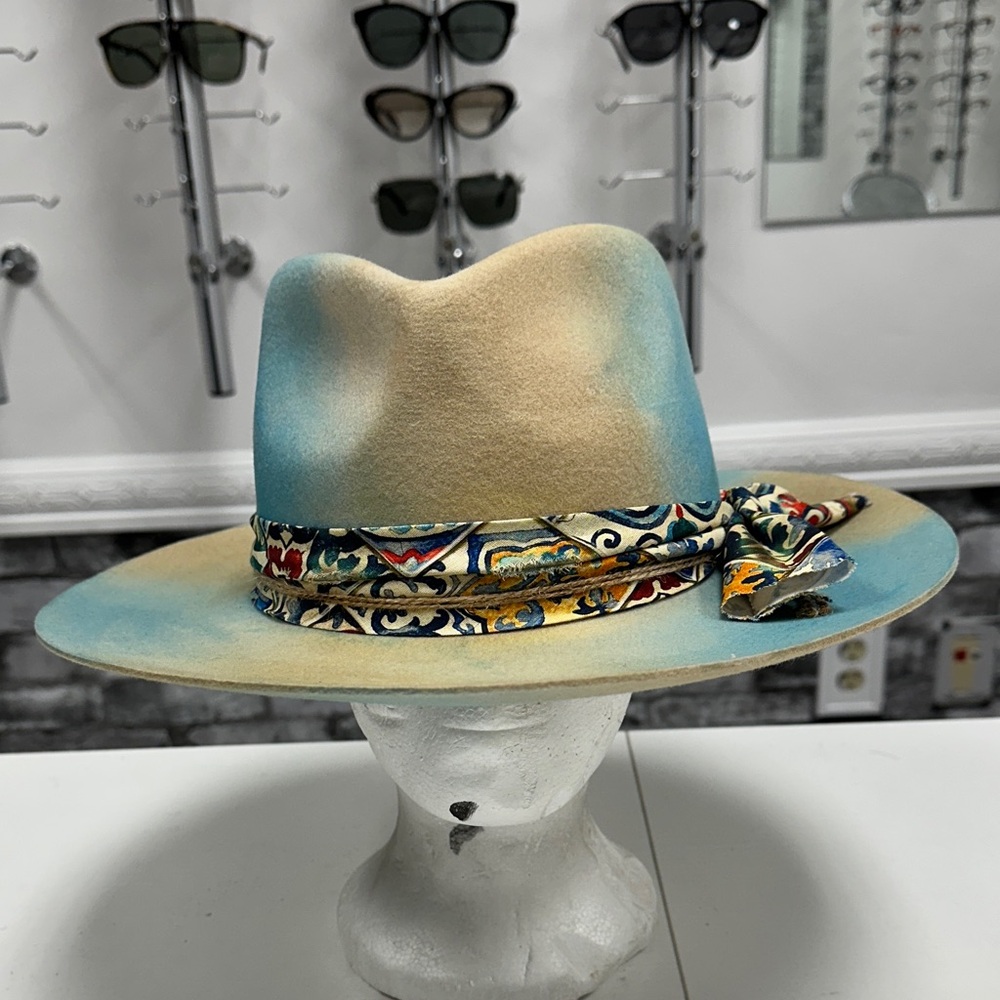 Stylish Multicolor Fedora Hat